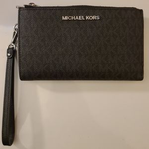 Michael Kors Authentic black wristlet